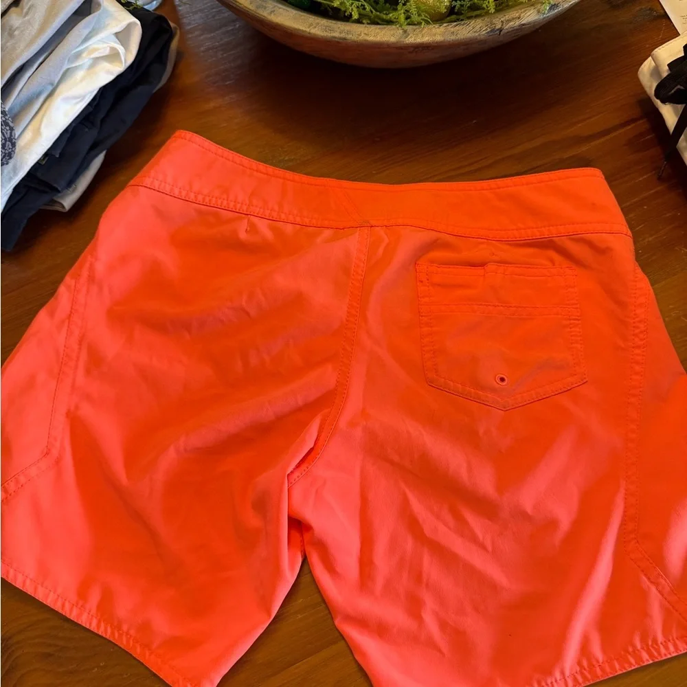 Volcom Women's Swim Shorts - Bright Coral - Picture 2 of 4